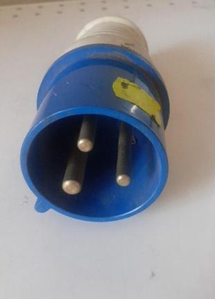 Силова вилка переносна e.plug.pro.3.32, 3п., 220в, 32а (023)