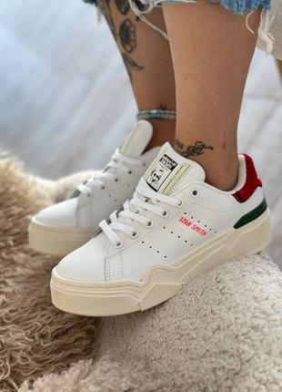 Жіночі кросівки The adidas Crazylight Boost 2015 "Andrew Wiggins" PE was officially unveiled today bonega white cream red green2 фото