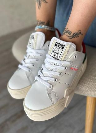 Жіночі кросівки The adidas Crazylight Boost 2015 "Andrew Wiggins" PE was officially unveiled today bonega white cream red green3 фото