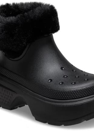 Зимние сапоги крокс crocs stomp, w112 фото
