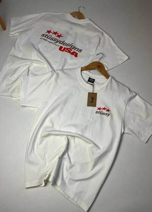 Футболки от stussy в цветах
