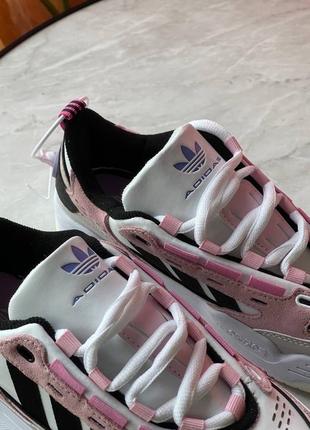 Adidas adi2000 white beige pink4 фото