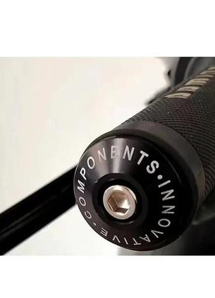 Универсальные заглушки мотоцикла скутера велосипеда черные