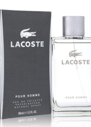 Lacoste pour homme туалетна вода 100 мл оригінал