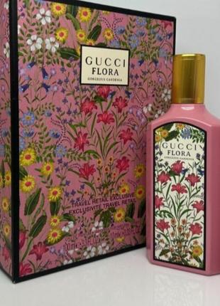 Парфюмированный набор gucci flora gorgeous gardenia eau de parfum 100ml+10ml