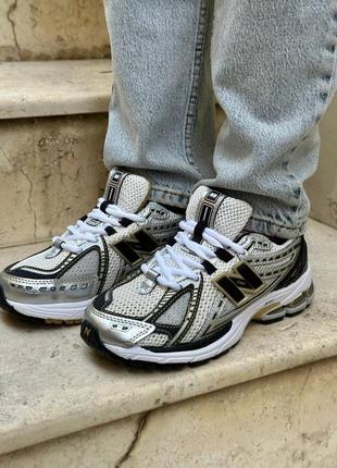 Кросівки nb 1906r white gold
