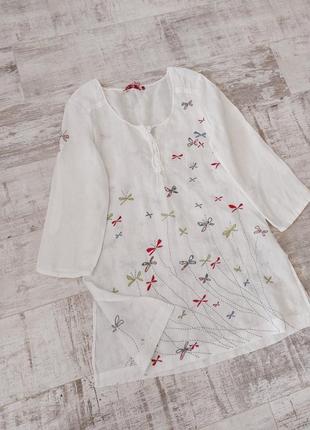 Лляна блуза 4