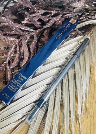 Оригінал estee lauder double wear стійкий олівець для повік 04 night diamond