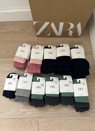 Детские колготы zara набор колгот колготки