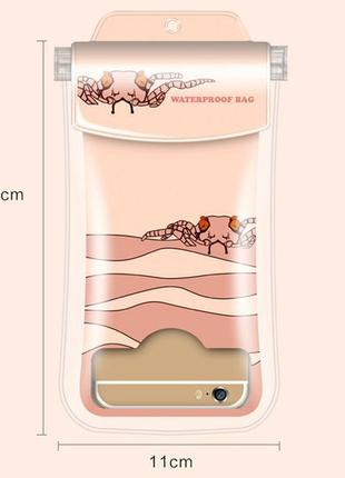 Водонепроницаемый чехол для телефона brown algae 5