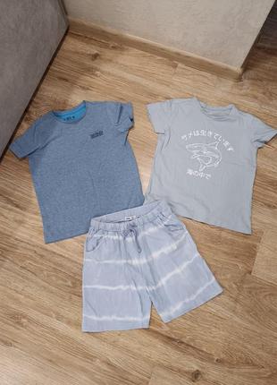 Костюм, комплект, шорты, футболка