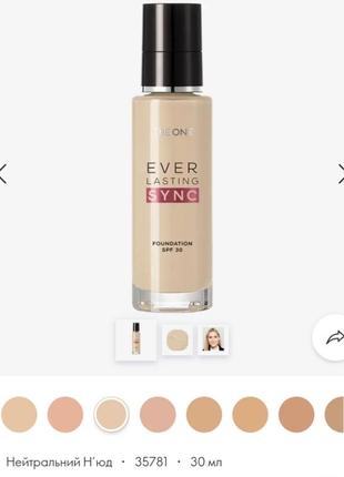 Адаптивна тональна основа the one everlasting sync spf 30