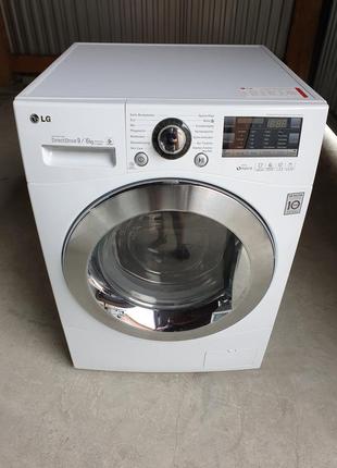 Стиральная машина lg inverter direct drive 9/6 kg с сушкой / f14a8rd