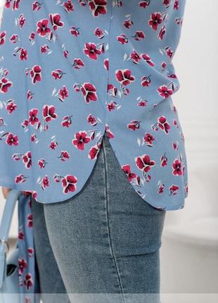 Прекрасная блуза-туника свободного кроя, разные цвета3 фото