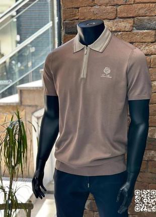 Футболка поло loro piana чоловіча