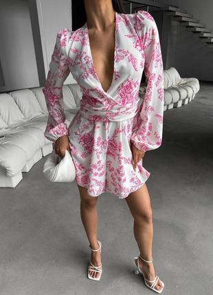 Комбінезон ромпер з шортами сукня5 фото