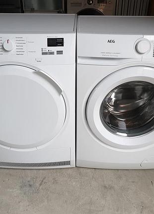 Комплект стиральная /сушильная машина aeg 8 kg