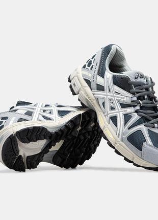 Мужские кроссовки asics gel-kahana 8 grey blue ассикс серого с синим цветов