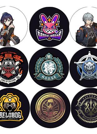 Значок zenless zone zero 1 шт (w155)