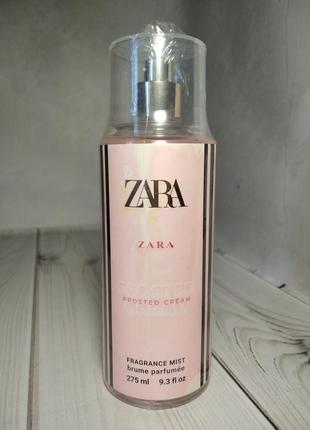 Парфумований спрей для тіла zara frosted cream -275 мл