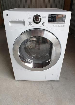 Стиральная машина lg inverter direct drive 8/6 kg с сушкой / f14a8yd