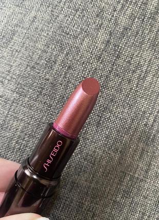Губная помада shiseido shimmering lipstick rouge irise №sl15, оригинал.