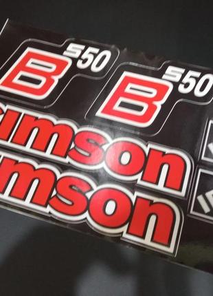 Наклейки на мотоцикл мопед советский simson симсон с 5b s50 bs50