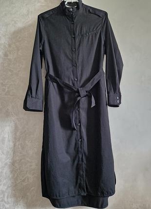 Чорна сукня сорочка з деніму g-star raw