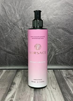 Парфюмированный лосьон для тела versace bright crystal brand collection 200 мл