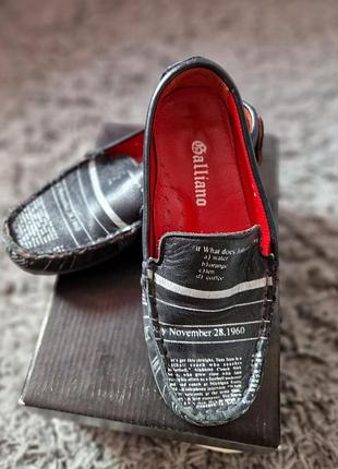 Детские мокасины кожаные