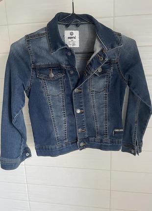 Джинсова куртка на хлопчика