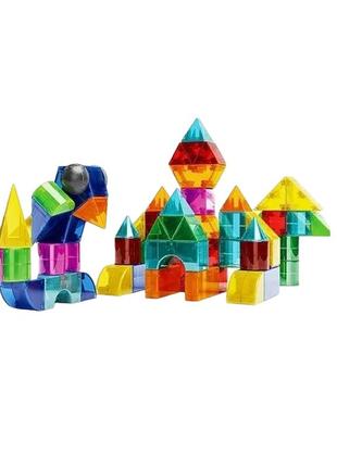 Конструктор magnetic strong 64 елементами multicolor (140421)