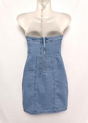 Сарафан платье лето denim co 32/34/xxs/xs/0/42 фото