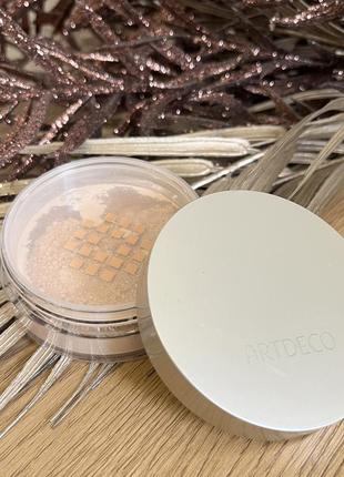 Оригінал artdeco mineral powder foundation мінеральна розсипчаста пудра 3 основа