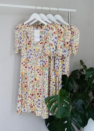 Мини платье zara