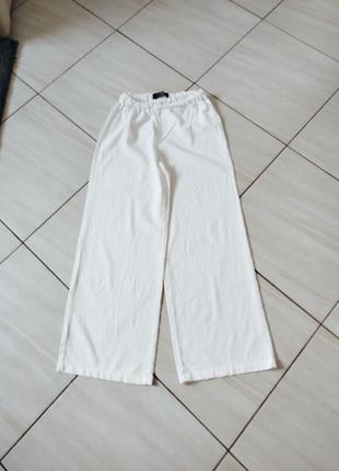 Льняные брюки белые primark3 фото