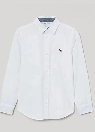 Сорочка біла h&m 128