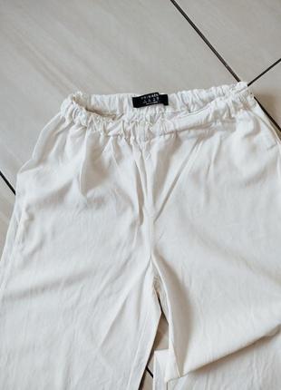 Льняные брюки белые primark4 фото