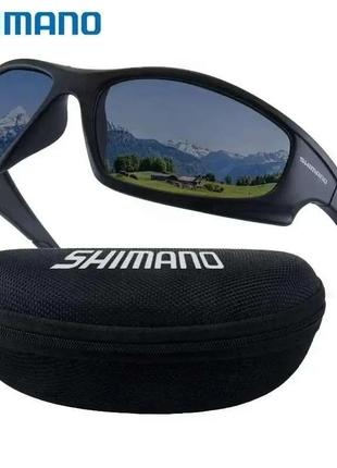 Фірмові сонцезахисні окуляри shimano спортивні поляризаційні