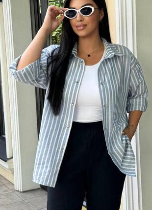 Льняная рубашка