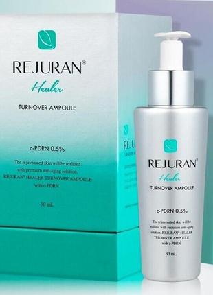 Антивікова сіроватка для обличчя та шиї rejuran healer turnover ampoule 30ml