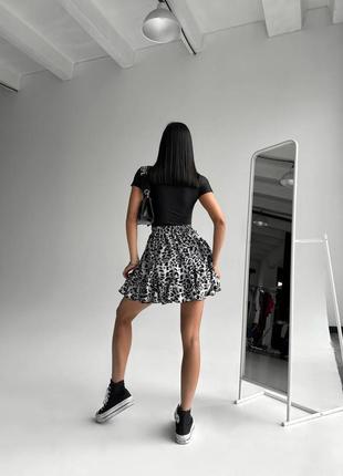 Леопардовая юбка8 фото