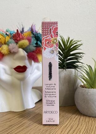 Оригінал artdeco length & volume туш для вій