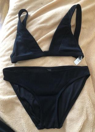 Купальник в рубчик