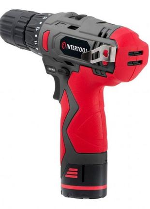 Шурупокрут — дриль акумуляторний li-ion + зарядний пристрій 12 в, 30 нм, швидкозатискний патрон 0.8-10 мм.