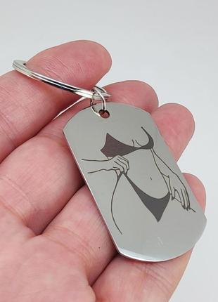 Брелок "девушка в купальнике" арт. 05371