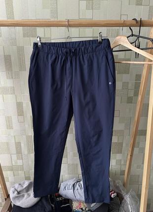 Легкие повседневные эластичные брюки тренинг/туризм м-л