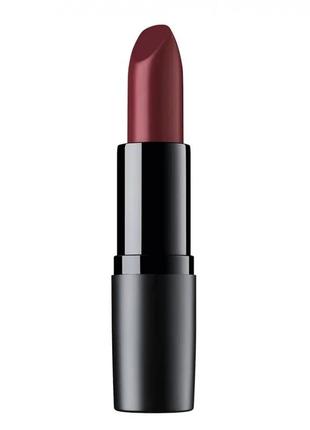 Помада для губ artdeco perfect mat lipstick 134 - dark hibiscus3 фото