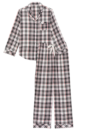 Байковая женская пижама фланель пижамка выктория сикрет victorias secret оригинал