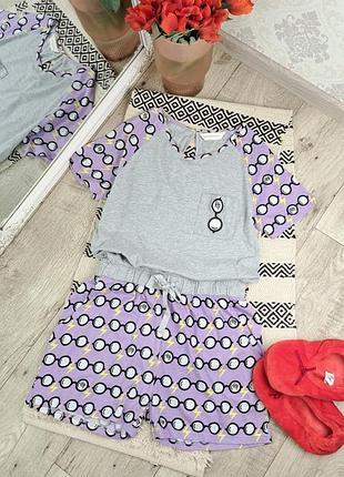 Очень красивый домашний ромпер комбинезон peteralexander💜🩶